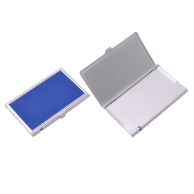 Визитница (с синей вставкой ) №5282-2