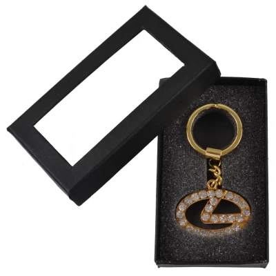 Брелок в подарочной упаковке со стразами Lexus №22-8