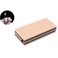 Зажигалка карманная вафли (обычное пламя) №2003-3