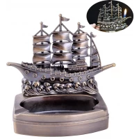 Пепельница с зажигалкой Барк HL-8881FC