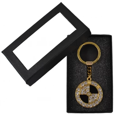Брелок в подарочной упаковке со стразами BMW №22-6
