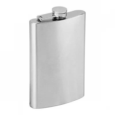 Фляга из пищевой нержавеющей стали (глянец/чистая) A10OZ