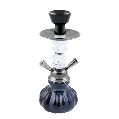 Кальян на две персоны (28см) №203-2 (Черный)