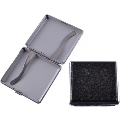 Портсигар на 20 сигарет с металлическим держателем HL-148-10