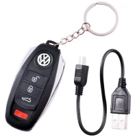 Зажигалка-прикуриватель от USB в виде ключа от машины №4364