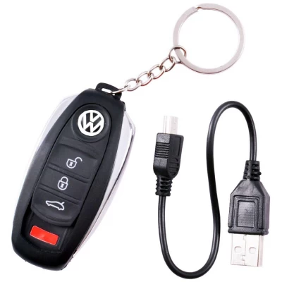 Зажигалка-прикуриватель от USB в виде ключа от машины №4364