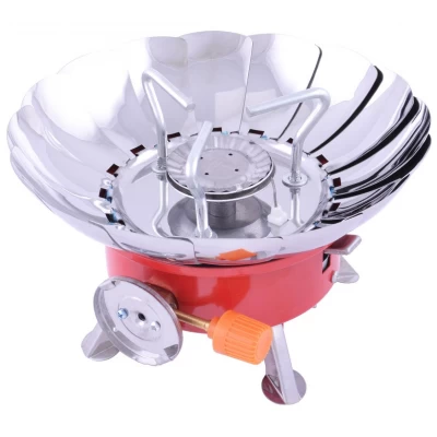 Портативная газовая плита с пьезоподжигом Подсолнух k-203