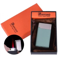 Зажигалка газовая в подарочной упаковке Broad (Турбо пламя) XT-4976 Gray