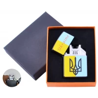 Электроимпульсная зажигалка Украина (USB) HL-146-3