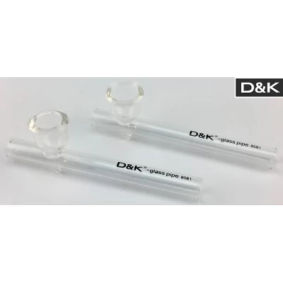 Стеклянный вапорайзер D&K glass pipe Трубка (9см) сетки DK-8581