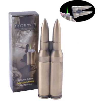 Зажигалка газовая Патроны (Турбо пламя) №3450