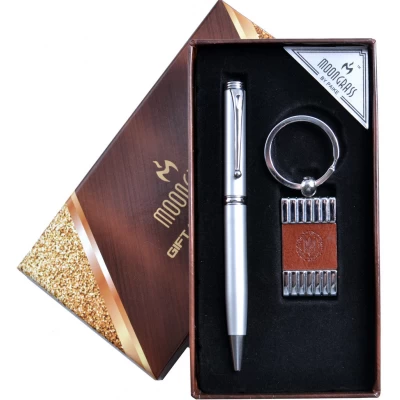 Подарочный набор Герб Украины 2в1 Ручка, Брелок А1-2