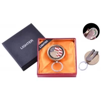 Зажигалка в подарочной коробке Орел (Турбо пламя) №USA-2