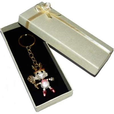 Брелок в подарочной коробке Заяц №6960-125-1