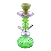 Кальян на две персоны (28см) №203-2 (Зеленый)