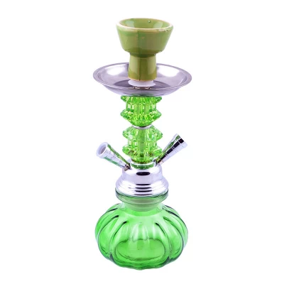 Кальян на две персоны (28см) №203-2 (Зеленый)