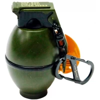 Зажигалка граната брелок Zhong Long 6см (Острое пламя