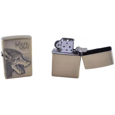 Зажигалка бензиновая WOLFS RAIN №6227-2