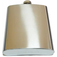 Фляга из пищевой нержавеющей стали (глянец/чистая) A-14