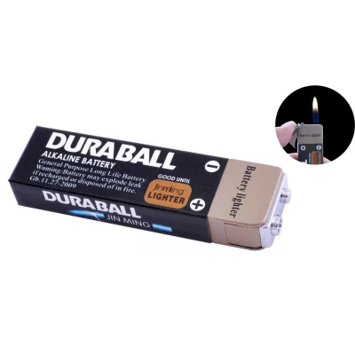 Зажигалка карманная батарейка (обычное пламя) №2156-4