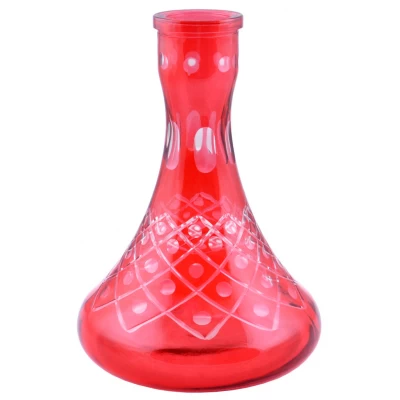 Колба для кальяна элитная (красная) №4