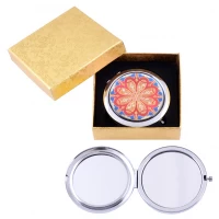 Зеркало в подарочной коробке, двухстороннее №538-22-29