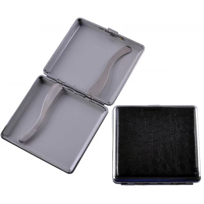 Портсигар на 20 сигарет с металлическим держателем HL-148-7