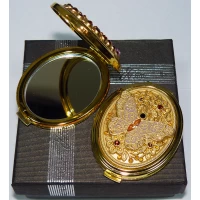 Зеркальце двухстороннее в подарочной упаковке Австрия №6960-T70G-5