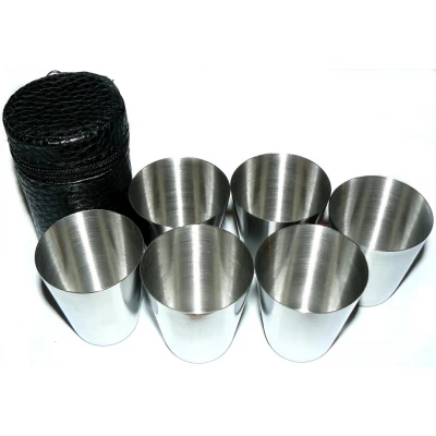 Рюмки в кожаном чехле (6шт) pm13-6