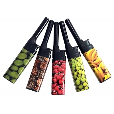 Кухонная зажигалка для плиты и камина Фрукты (600шт/ящ) QL-919-1