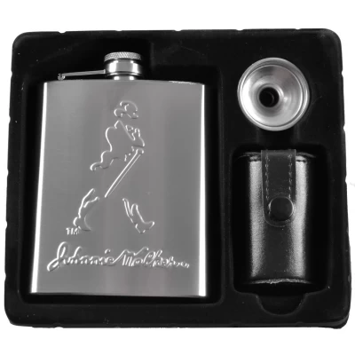 Подарочный набор с флягой и рюмками Johnnie Walker QK-166