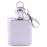 Фляга-брелок из нержавеющей стали (Чистая) №XB-1