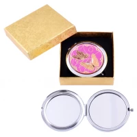 Зеркало в подарочной коробке, двухстороннее №538-22-27