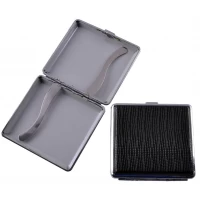 Портсигар на 20 сигарет с металлическим держателем HL-148-5