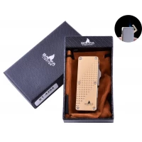 Зажигалка в подарочной коробке BAOFA (Турбо пламя) №4294 Gold