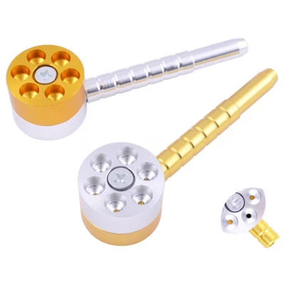 Курительная трубка Револьвер (металл) HL-190