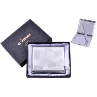 Портсигар классический на 20 сигарет в подарочной коробке №4375-4