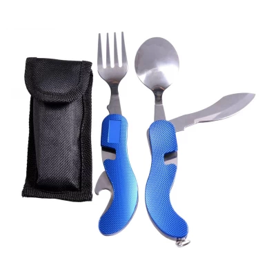 Нож Многофункциональный K-544 (Синий)