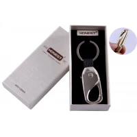 Брелок Honest с фонариком (подарочная коробка) HL-256 Nickel