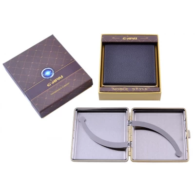 Портсигар в подарочной упаковке GVIPAI (Кожа, на 20 шт) XT-4986-3