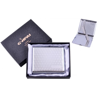 Портсигар классический на 20 сигарет в подарочной коробке №4375-5