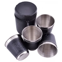 Рюмки обтянутые кожей Герб Украины PM-15