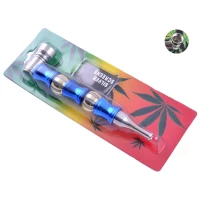 Курительная трубка (Металл) HL-YD-300 Blue