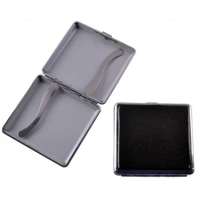 Портсигар на 20 сигарет с металлическим держателем HL-148-3