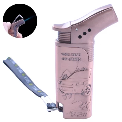 Зажигалка карманная (турбо пламя) №4437 Зажигалка карманная (турбо пламя) №4437