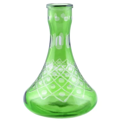 Колба для кальяна элитная (зеленая) №4