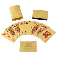 Карты пластиковые Gold (54 шт) №408-7