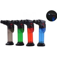 Зажигалка боковая пластиковая (Острое пламя) №019T