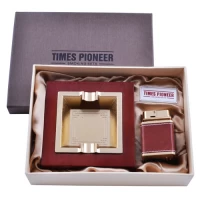 Подарочный набор Pioneer 2в1 пепельница и зажигалка №3623