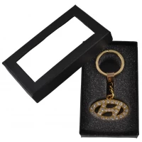 Брелок в подарочной упаковке со стразами Hyundai №22-7